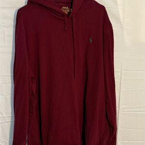 Polo by Ralph Lauren Men's Deep Red Hoodie